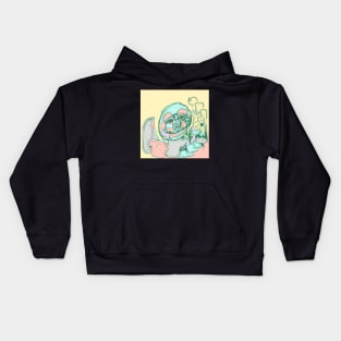 grumple hug Kids Hoodie